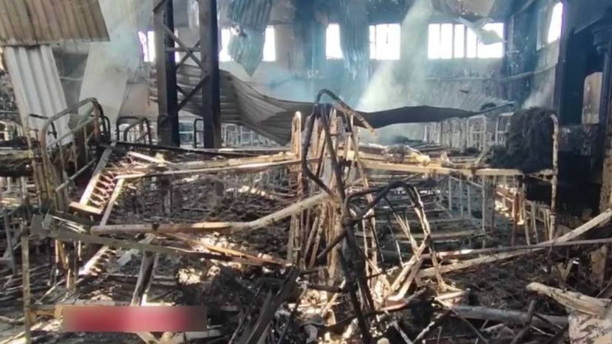 Як відбувались вибухи в Оленівці Як відбувались вибухи в Оленівці