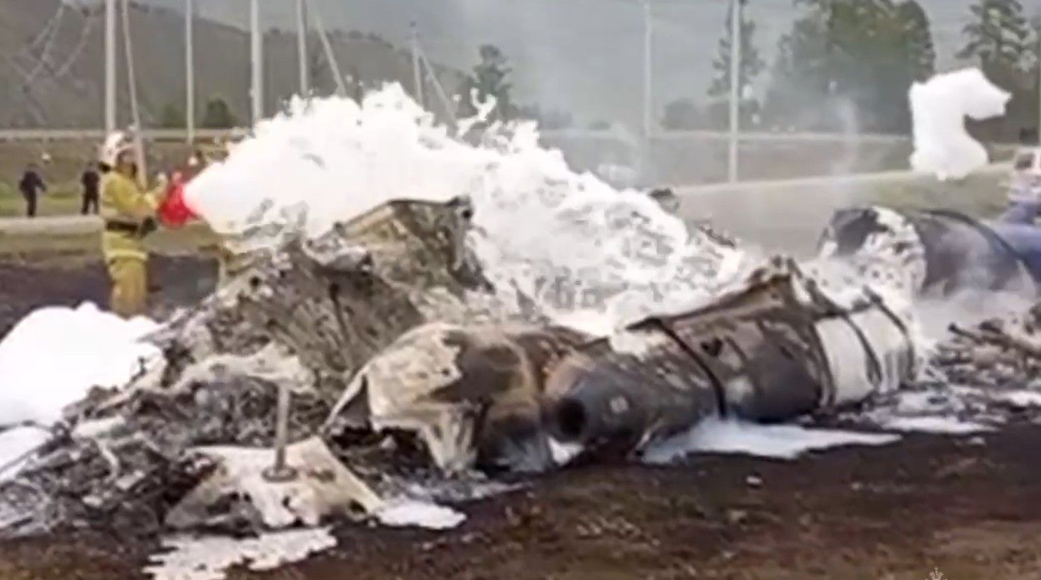 У Росії впав пасажирський вертоліт: у мережі з'явилися кадри аварії - 24 Канал У Росії впав пасажирський вертоліт: у мережі з'явилися кадри аварії - 24 Канал