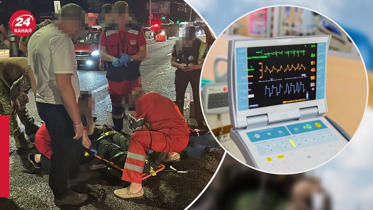 Нацгвардейца, сбитого на блокпосте, отправили в реанимацию Нацгвардейца, сбитого на блокпосте, отправили в реанимацию