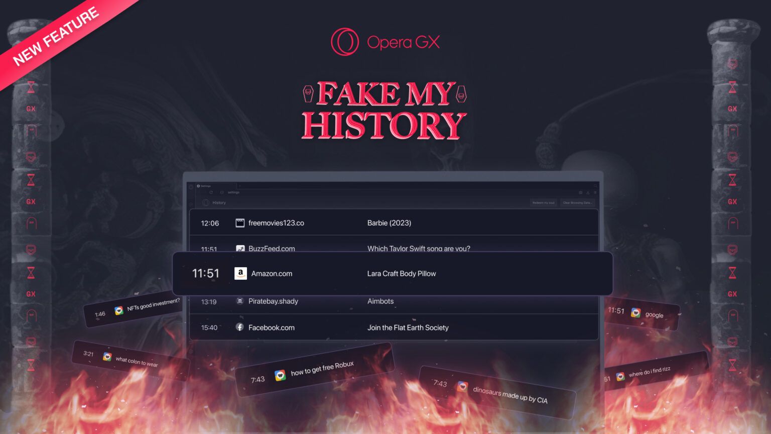 Нова функція в Opera GX захистить вашу історію переглядів