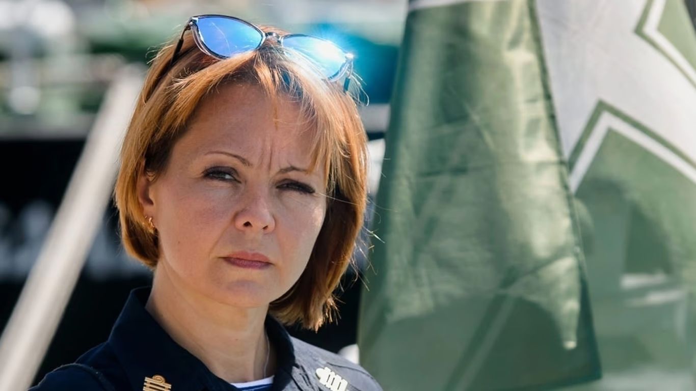 Керівниця Об'єднаного пресцентру сил оборони та охорони Півдня Наталія Гуменюк Керівниця Об'єднаного пресцентру сил оборони та охорони Півдня Наталія Гуменюк