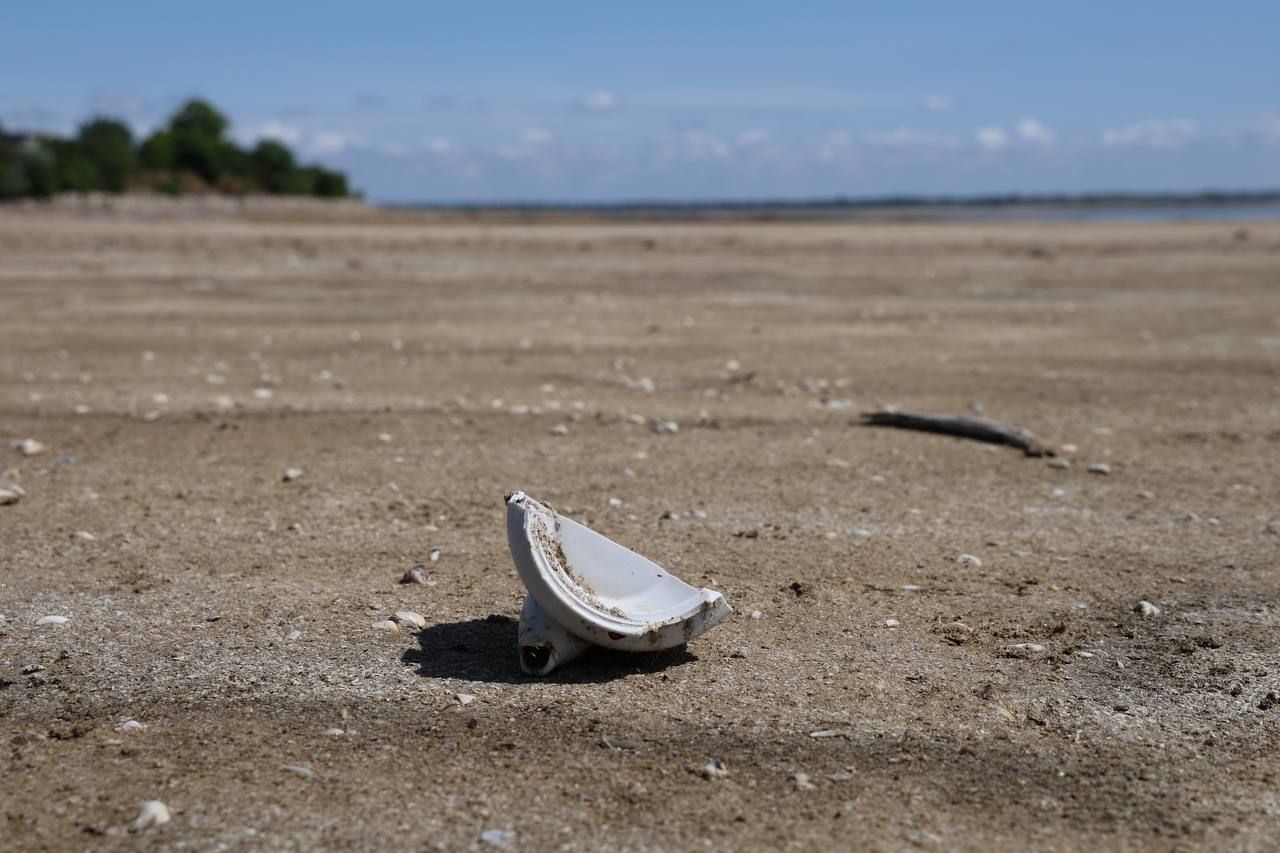Как выглядит сейчас дно Каховского водохранилища Как выглядит сейчас дно Каховского водохранилища