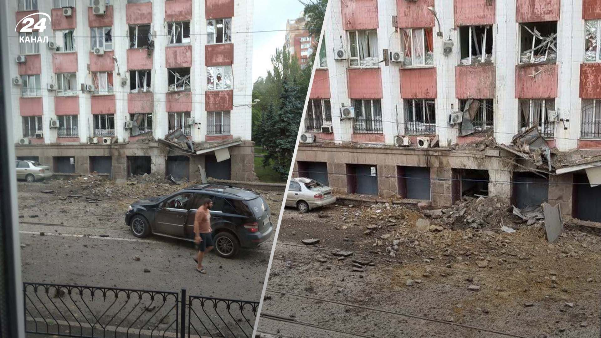 У будинку "мвс" Донецьку сталася "бавовна" У будинку "мвс" Донецьку сталася "бавовна"