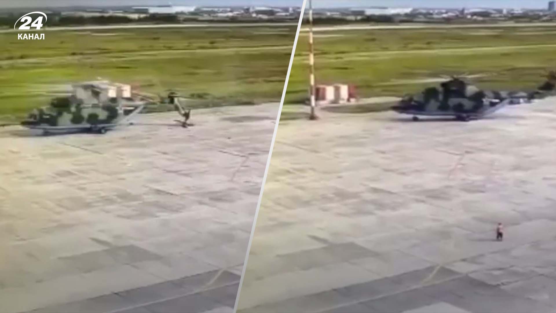 В Якутську вертоліт ФСБ Мі-26 зламав щоглу освітлення В Якутську вертоліт ФСБ Мі-26 зламав щоглу освітлення