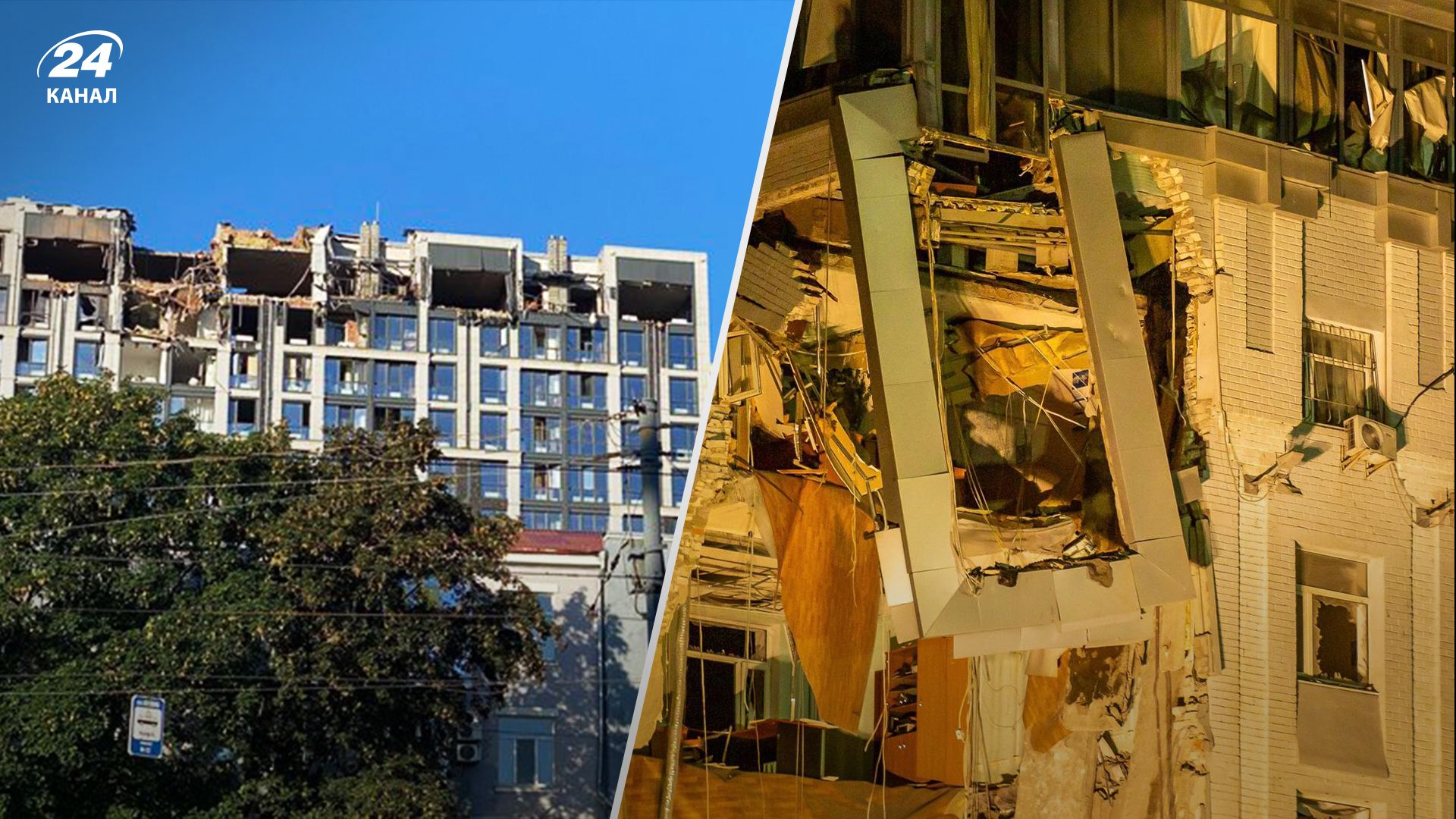 В сети опубликовали первые кадры после ракетного удара по Днепру В сети опубликовали первые кадры после ракетного удара по Днепру