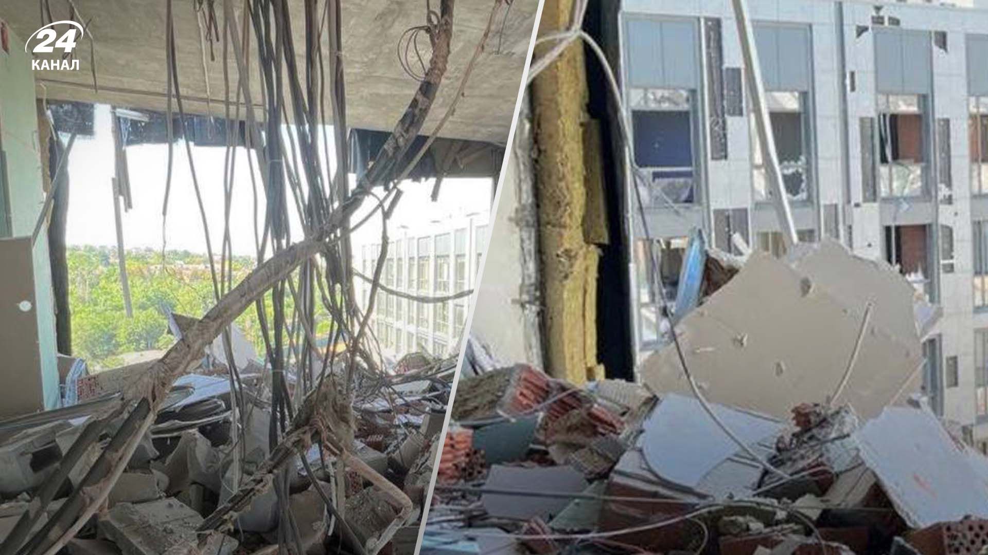 Який вигляд мають квартири після удару Росії по новобудові у Дніпрі Який вигляд мають квартири після удару Росії по новобудові у Дніпрі
