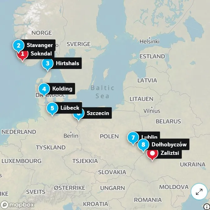 Маршрут норвезького мера / NRK Маршрут норвезького мера / NRK