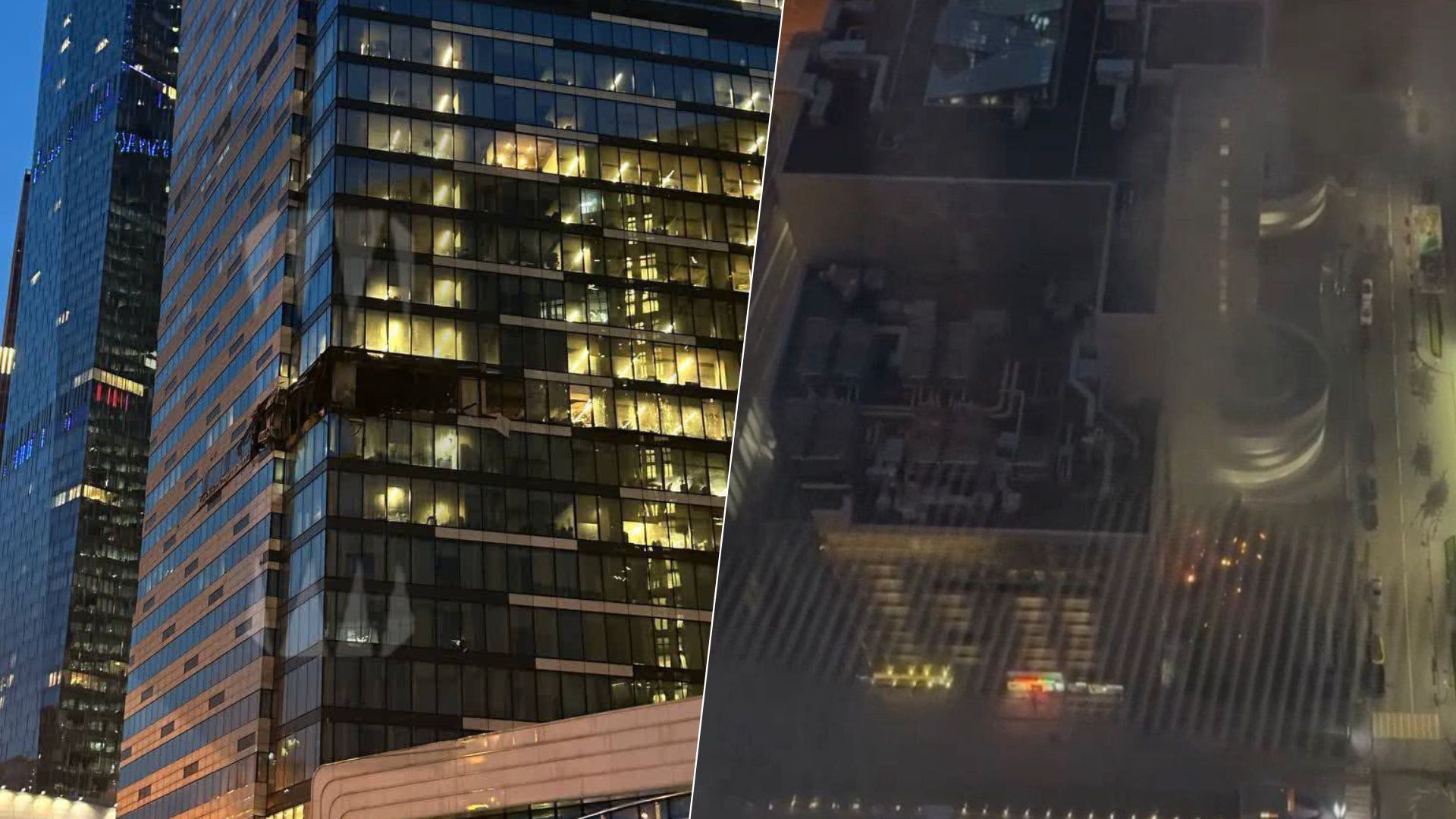 З'явилися відео моментів "бавовни" у Москві З'явилися відео моментів "бавовни" у Москві