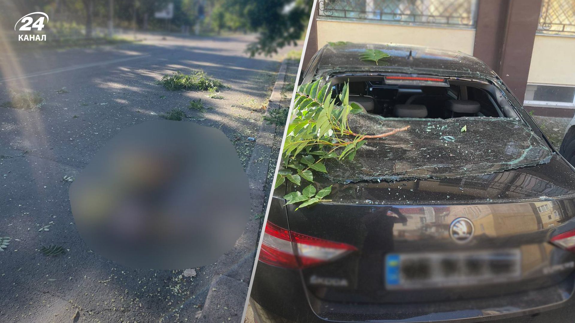 Россияне 31 июля обстреляли Херсон Россияне 31 июля обстреляли Херсон