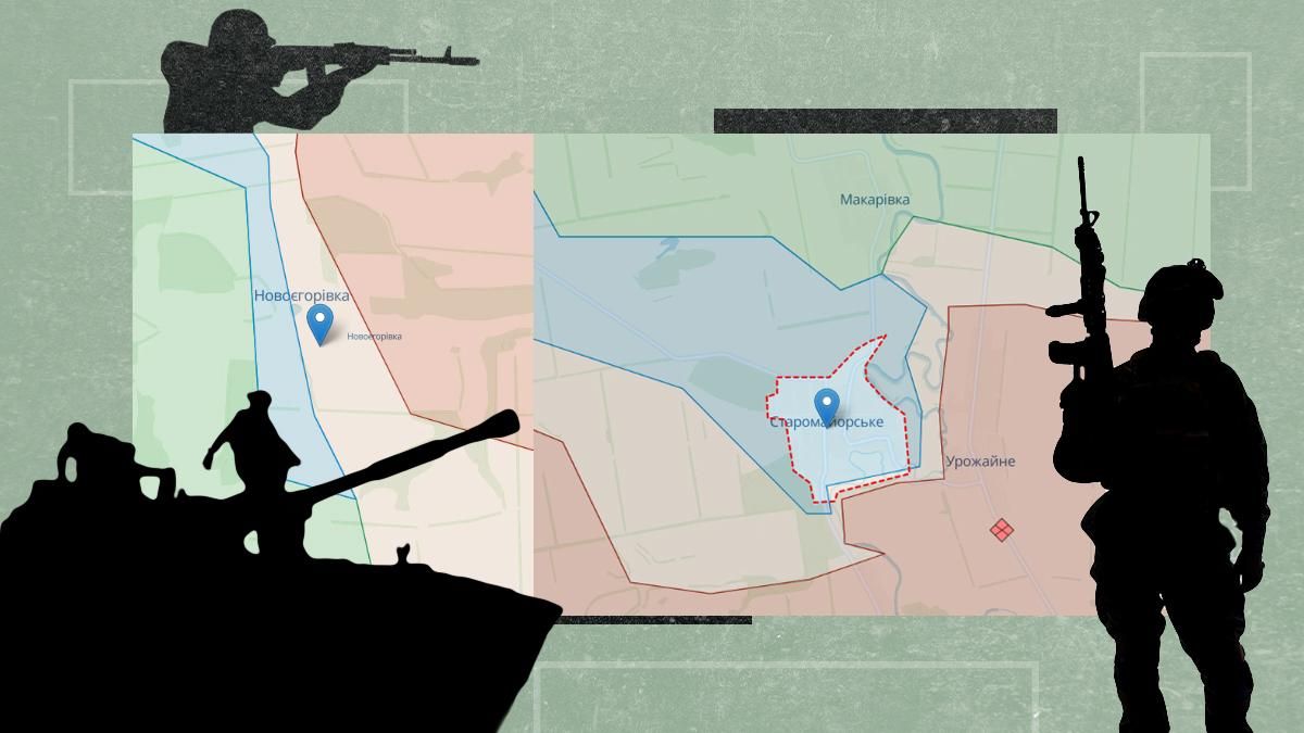 Карта бойових дій в Україні - ЗСУ звільнили Старомайорське