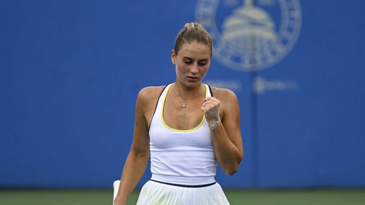 Марта Костюк переграла Б'янку Андреєску в 1/16 DC Open - WTA 500