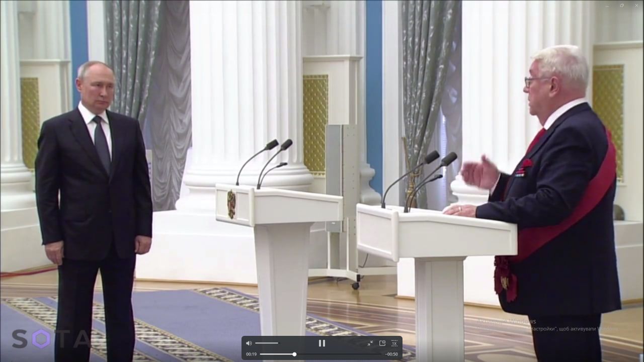 Путину не очень понравились слова Винокура Путину не очень понравились слова Винокура