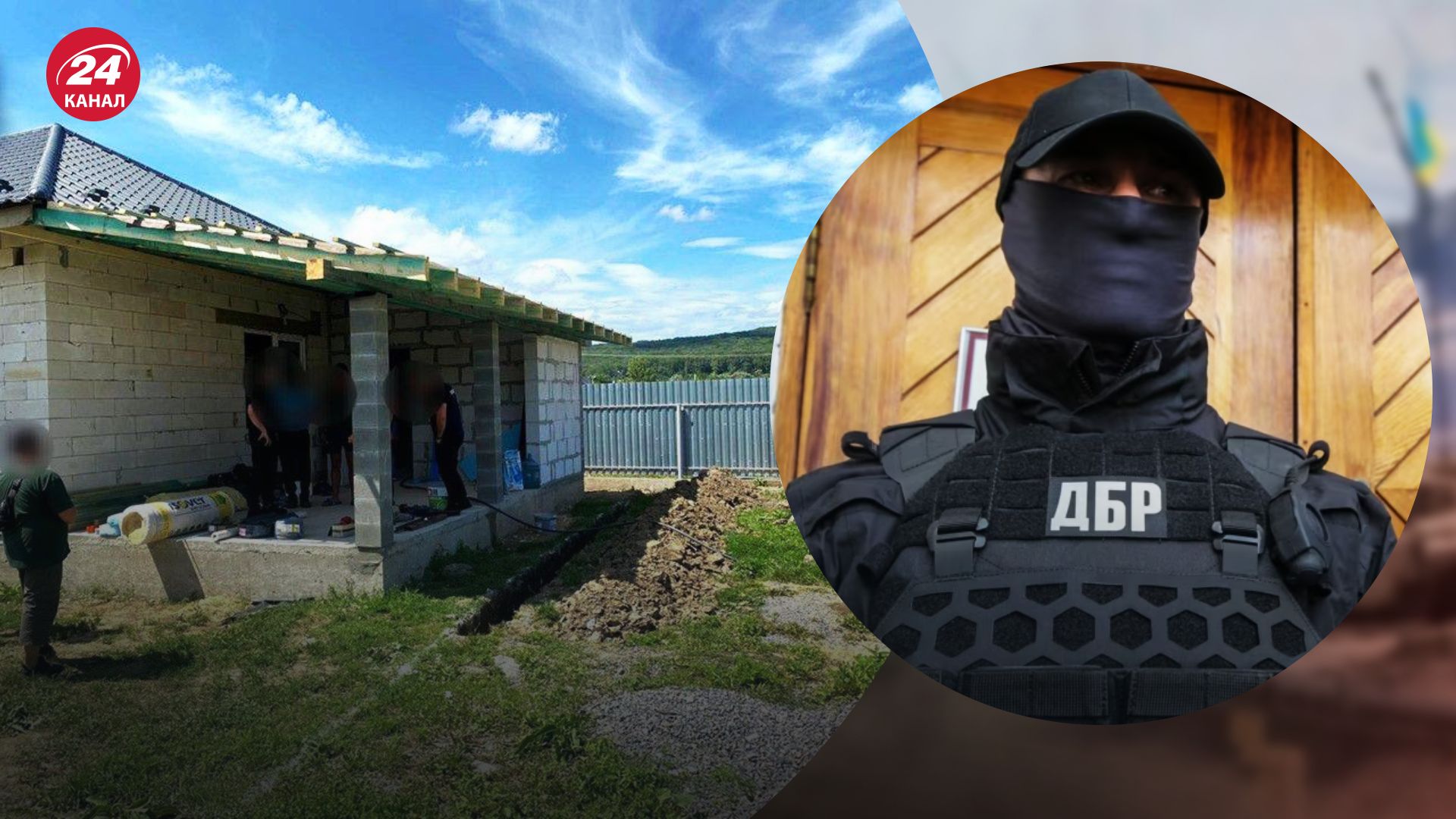 Військком за допомогою підлеглих будував дім Військком за допомогою підлеглих будував дім