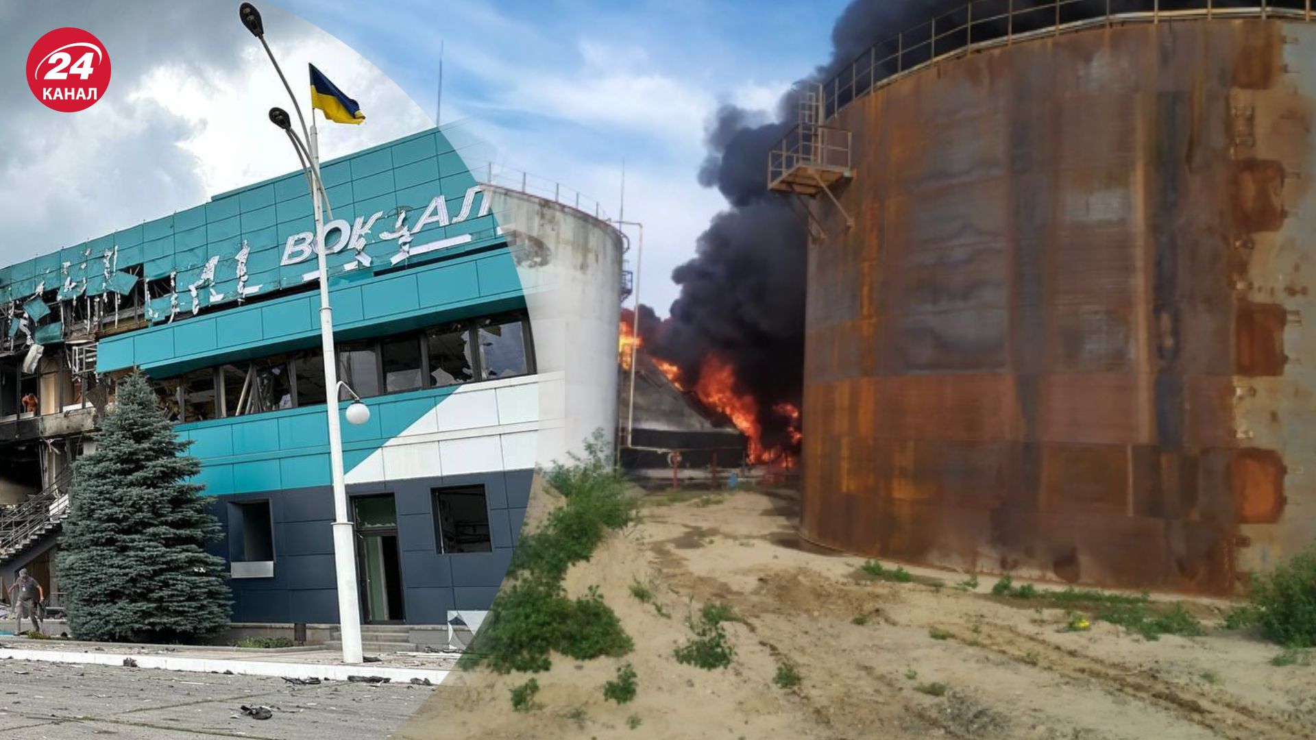 Росіяни понищили 40 тисяч тонн зерна в Ізмаїлі Росіяни понищили 40 тисяч тонн зерна в Ізмаїлі