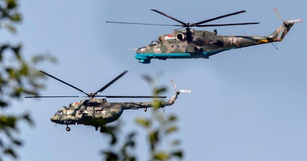 Белорусские вертолеты нарушили воздушное пространство Польши Белорусские вертолеты нарушили воздушное пространство Польши