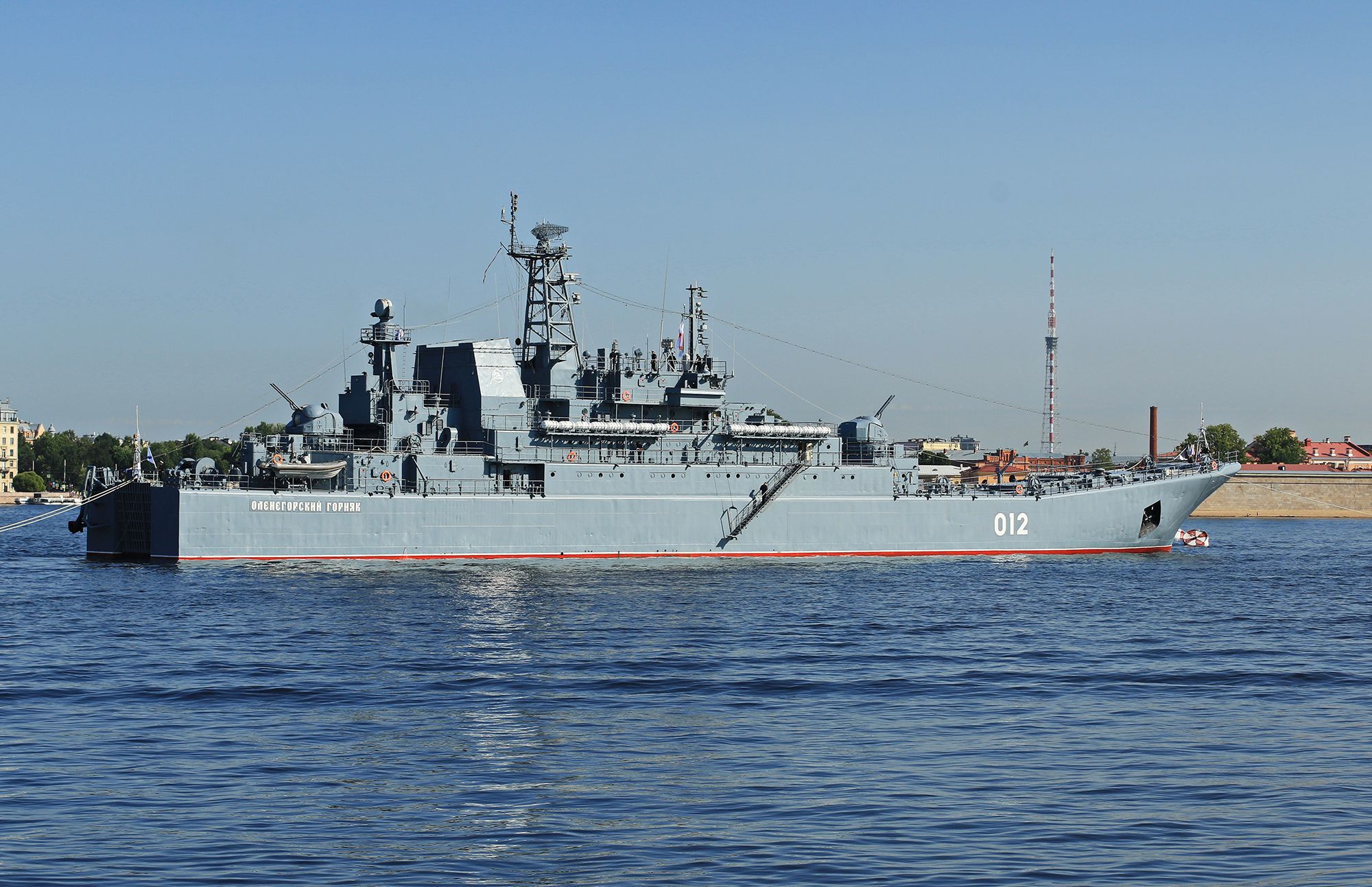 "Оленегорский горняк" к атаке Украины надводными дронами