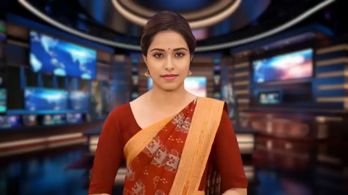 Телеканалы Индии заменяют ведущих новостей на цифровых Телеканалы Индии заменяют ведущих новостей на цифровых