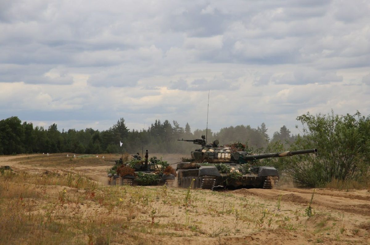 Білорусь проводить навчання біля Польщі Білорусь проводить навчання біля Польщі