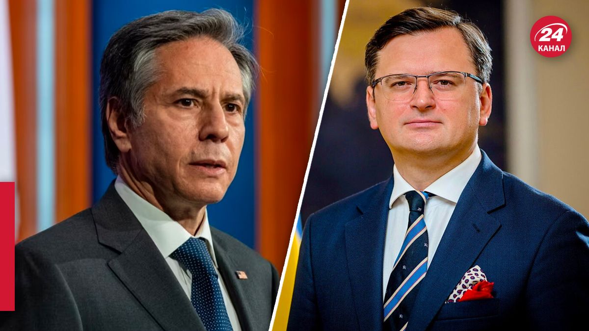 Телефонна розмова Кулеби та Блінкена - 24 Канал Телефонна розмова Кулеби та Блінкена - 24 Канал