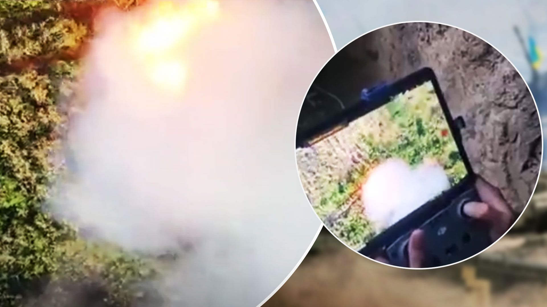 Українські бійці завдяки дрону знищили російський танк - 24 Канал Українські бійці завдяки дрону знищили російський танк - 24 Канал