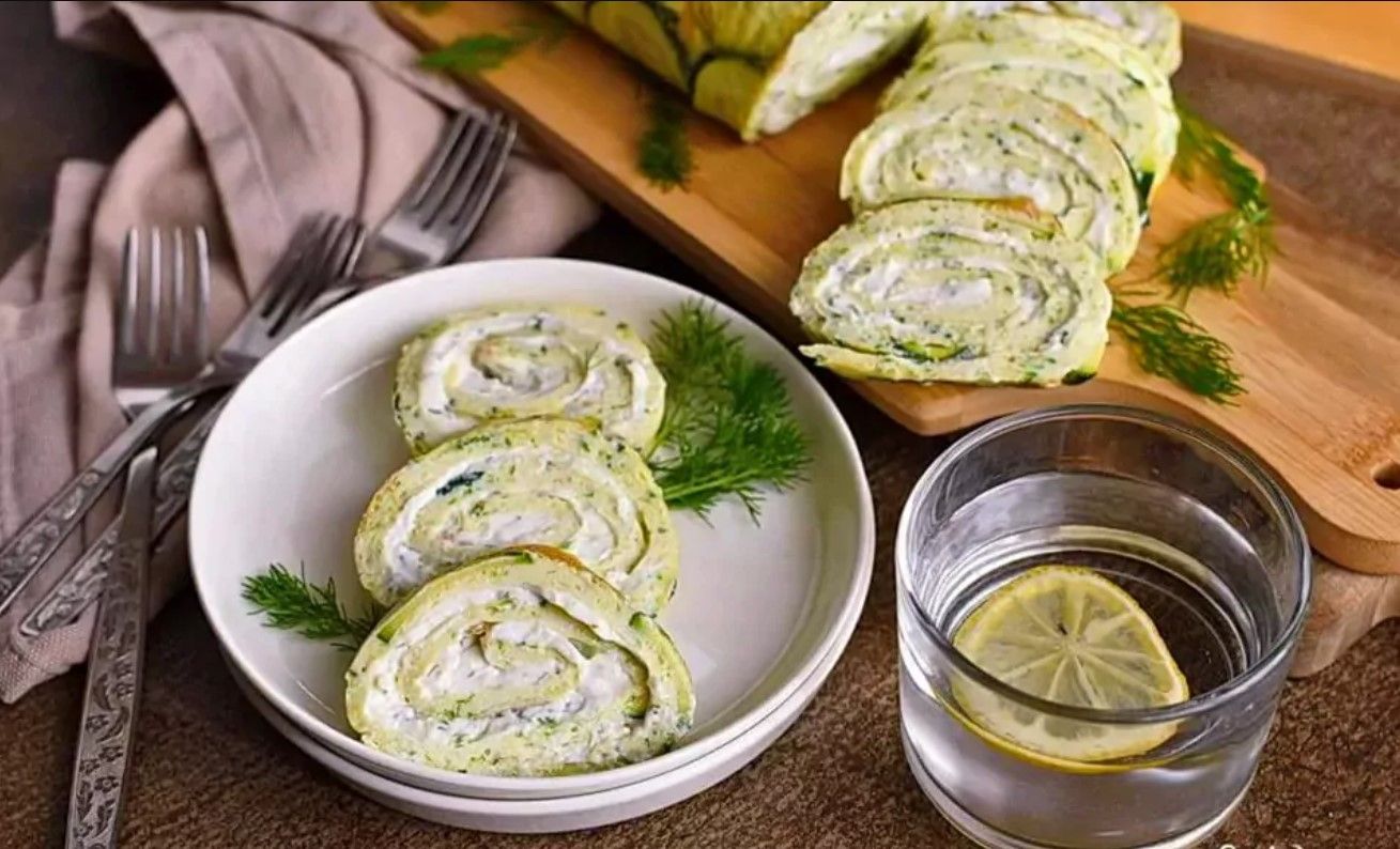 Кабачковый рулет