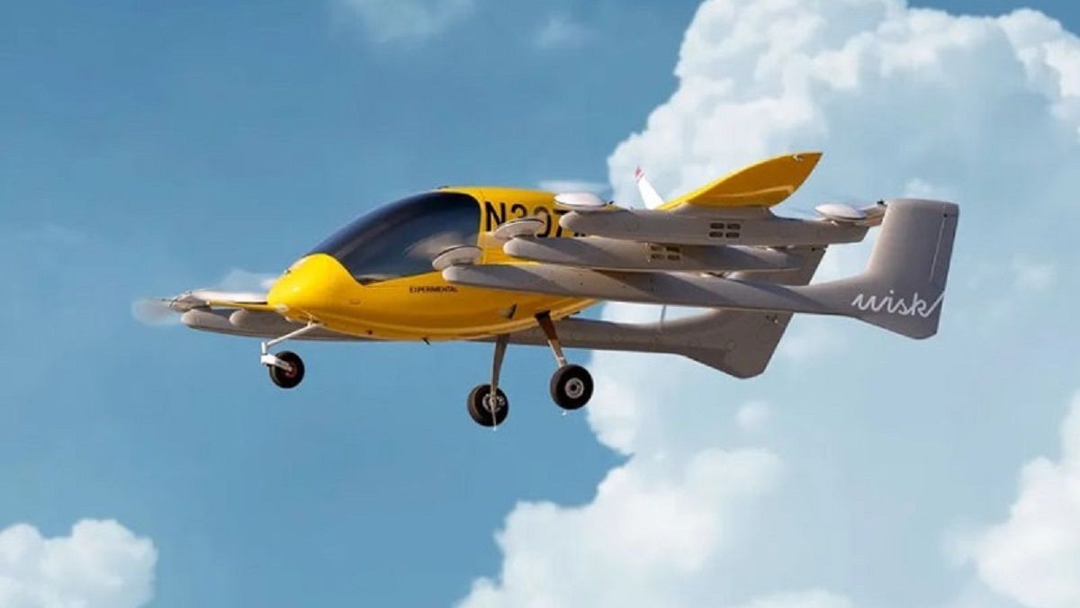 Кабіна Wisk Aero Cora Кабіна Wisk Aero Cora