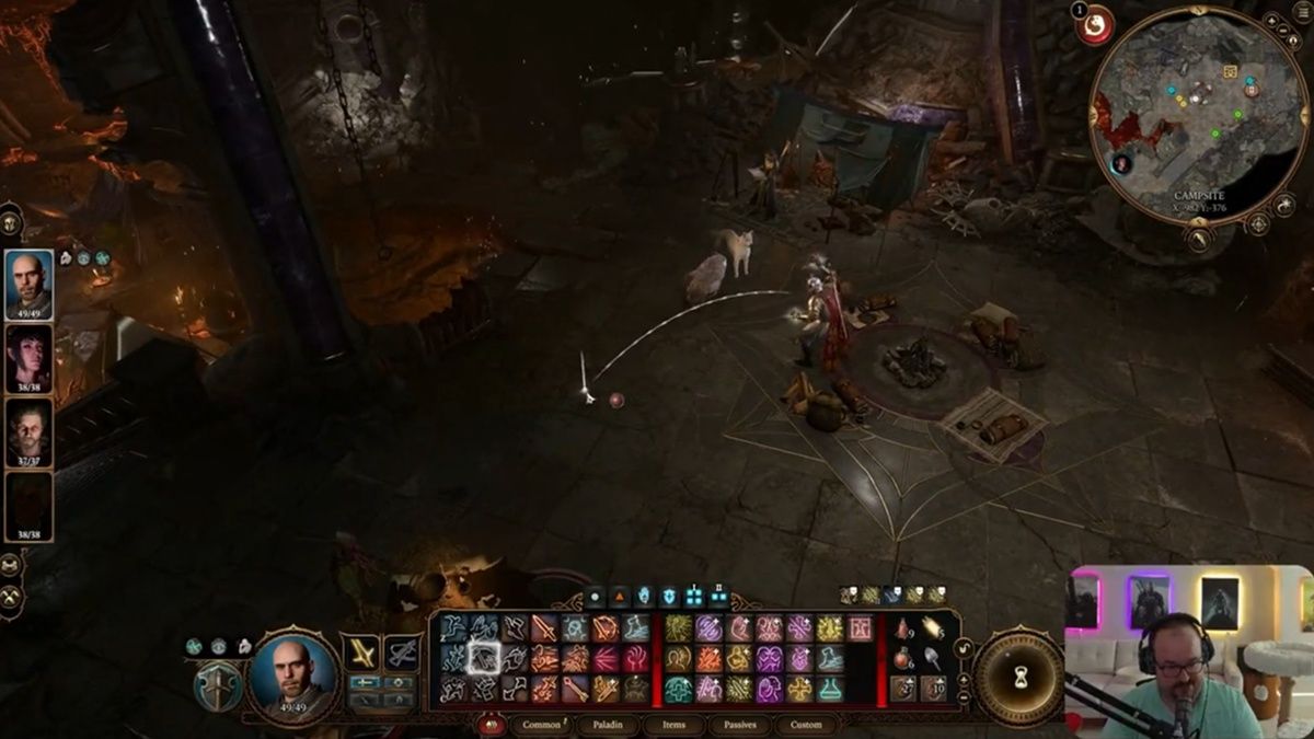 Стрімер Baldur's Gate 3 здивував розробників знахідкою в грі