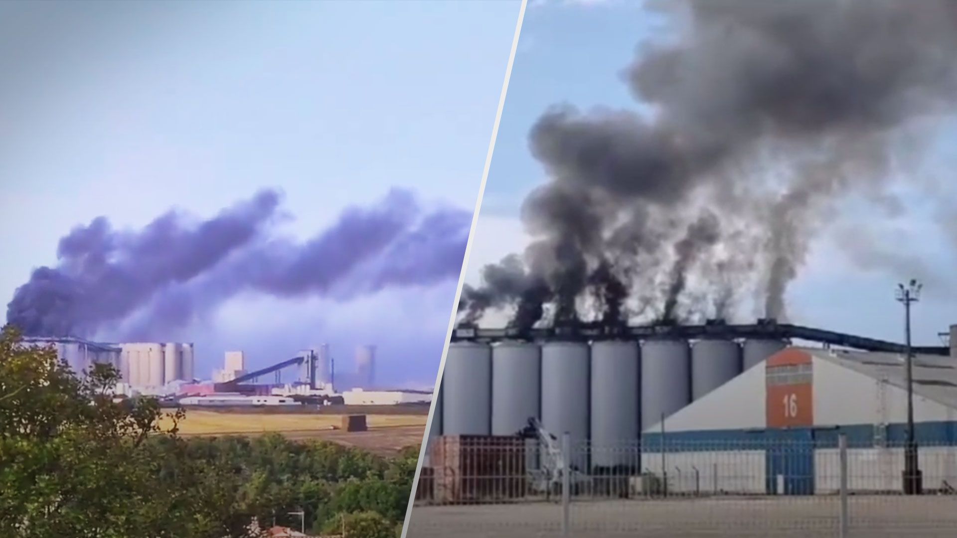 Во Франции возле порта Ла-Рошель произошел большой пожар - 24 Канал Во Франции возле порта Ла-Рошель произошел большой пожар - 24 Канал