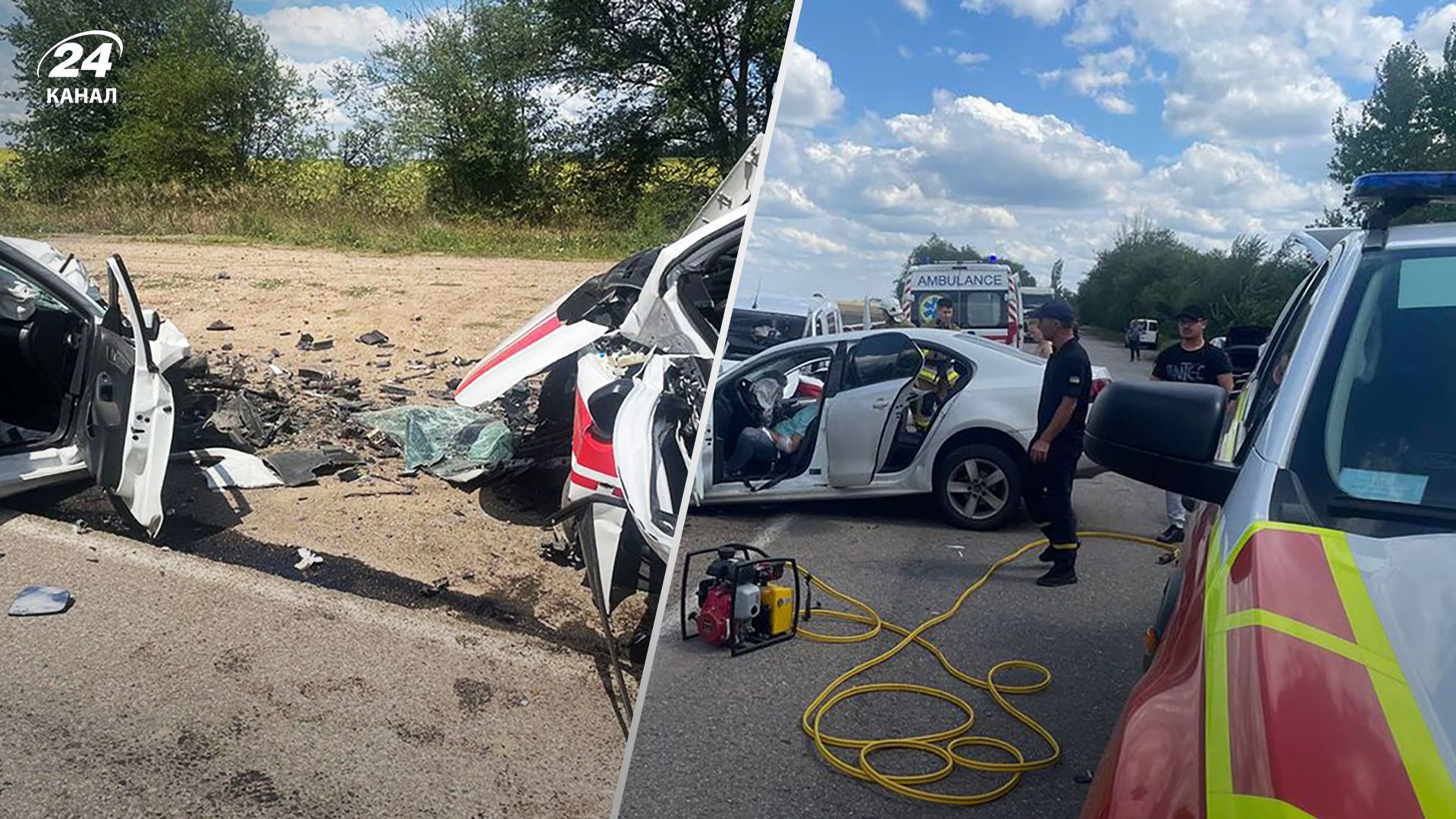 ДТП со скорым в Николаевской области возле Михайловки 10 августа 2023 года - что известно ДТП со скорым в Николаевской области возле Михайловки 10 августа 2023 года - что известно