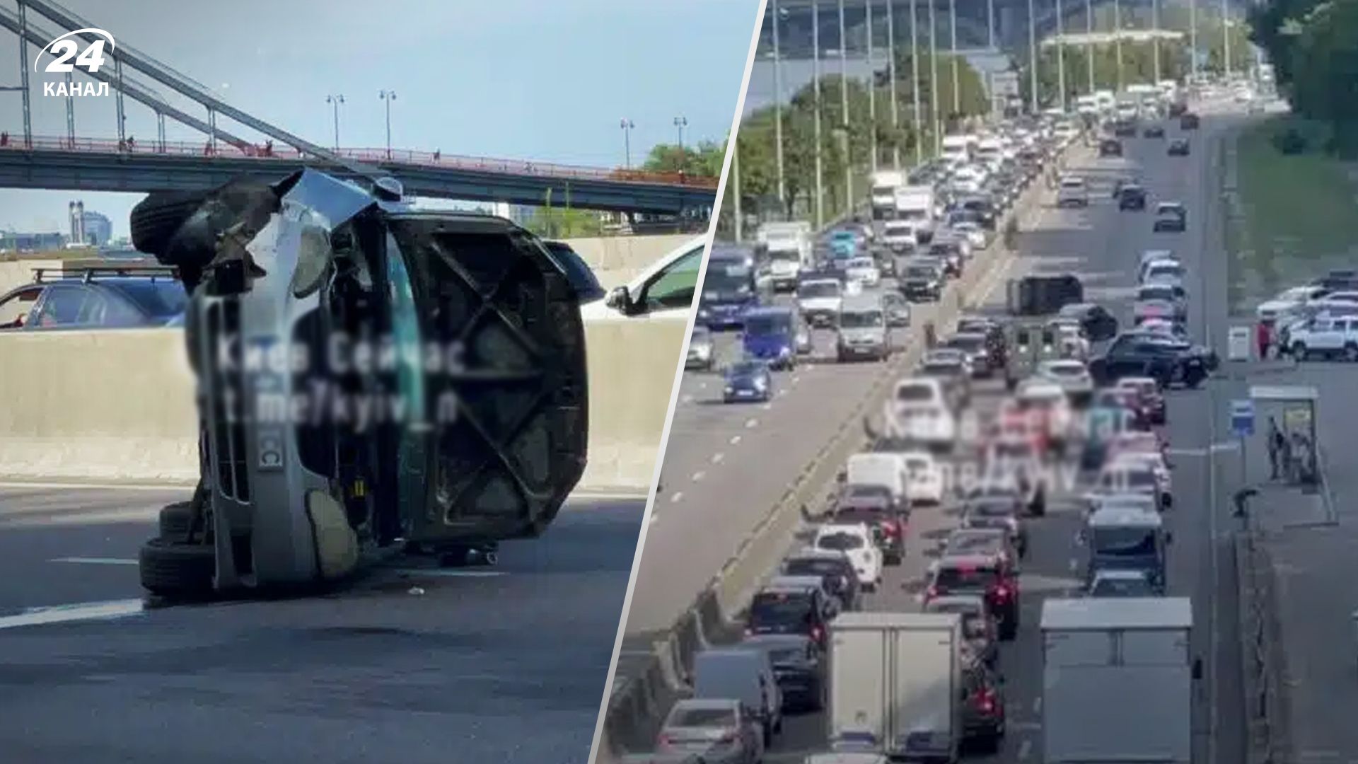 На Набережній у центрі Києва сталася моторошна ДТП: дорогу перекривали - 24 Канал