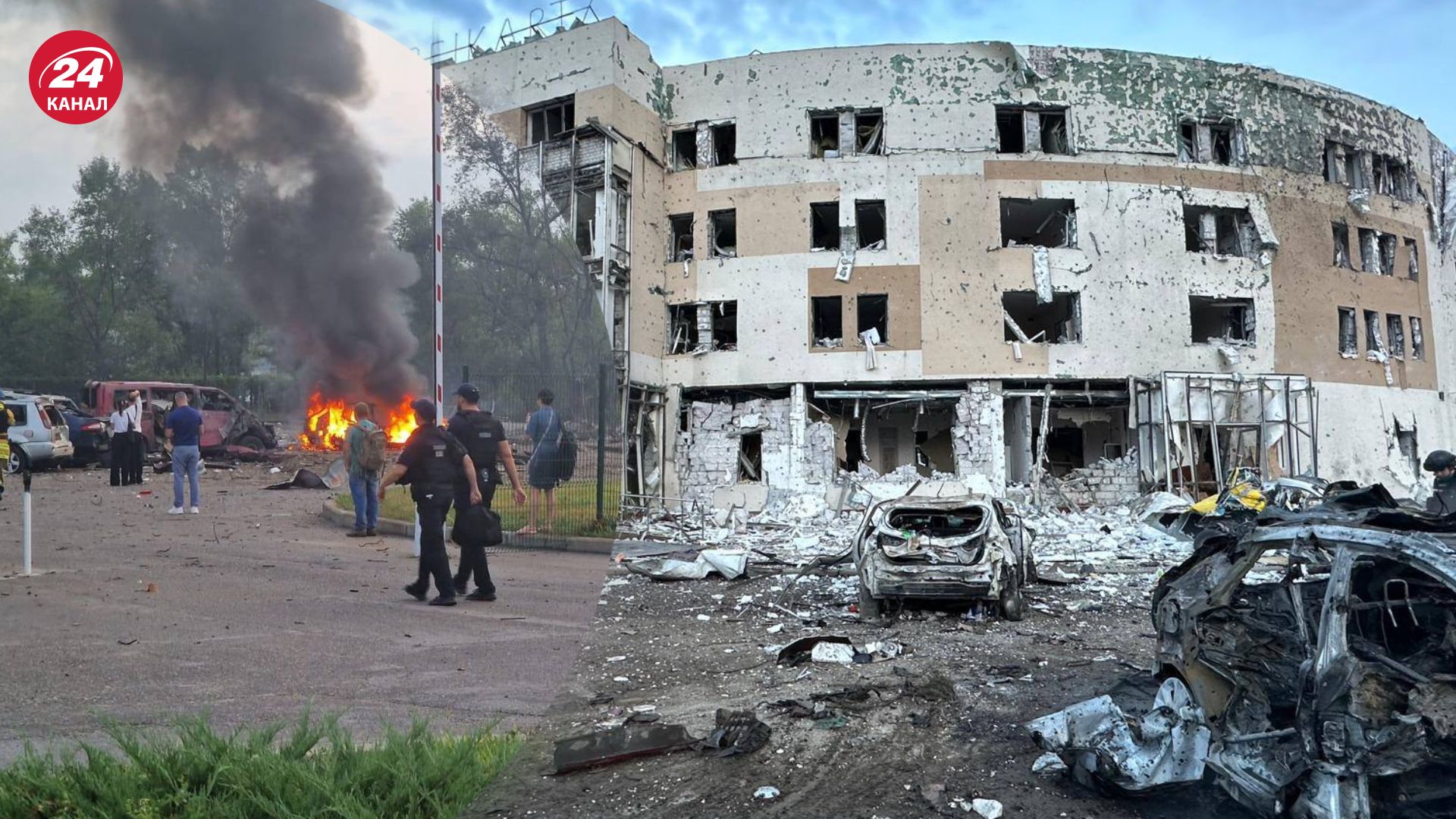 Россияне атаковали Запорожье 10 августа Россияне атаковали Запорожье 10 августа