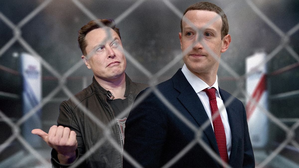 Замість двобою між Маском і Цукербергом можуть пройти дебати у клітці Замість двобою між Маском і Цукербергом можуть пройти дебати у клітці