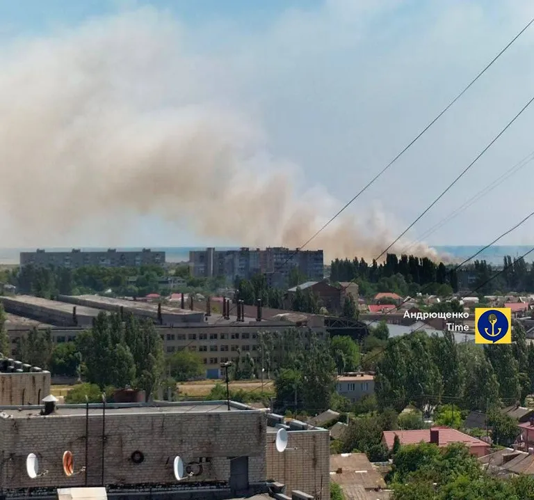 Вибухи у Бердчнську сьогодні