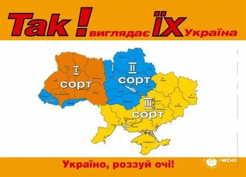 Как делили Украину в 2004 году