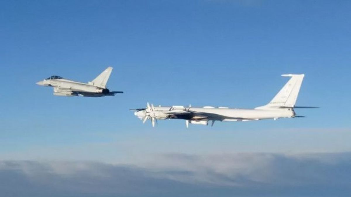 Російські літаки перехопили над Шотландією