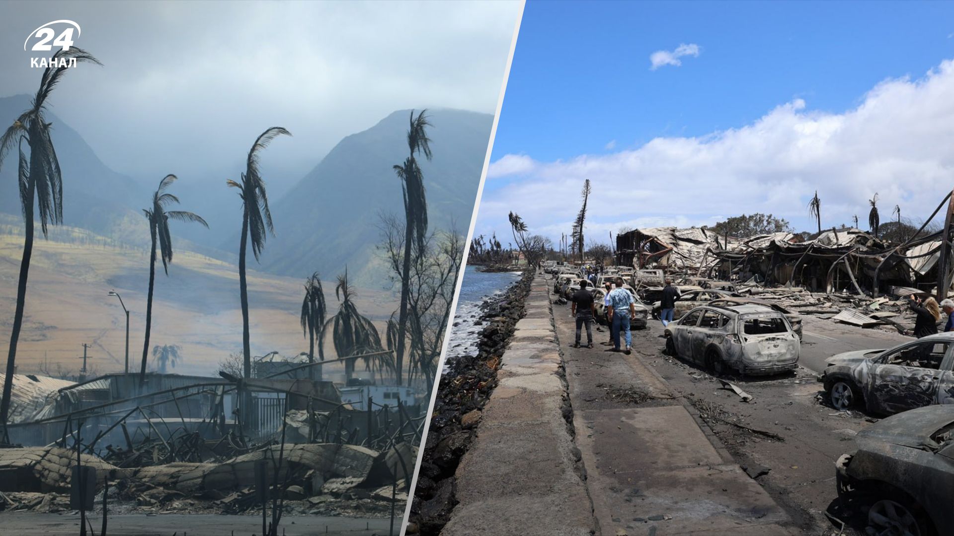 На Гаваях зросла кількість жертв через пожежу в лісах На Гаваях зросла кількість жертв через пожежу в лісах