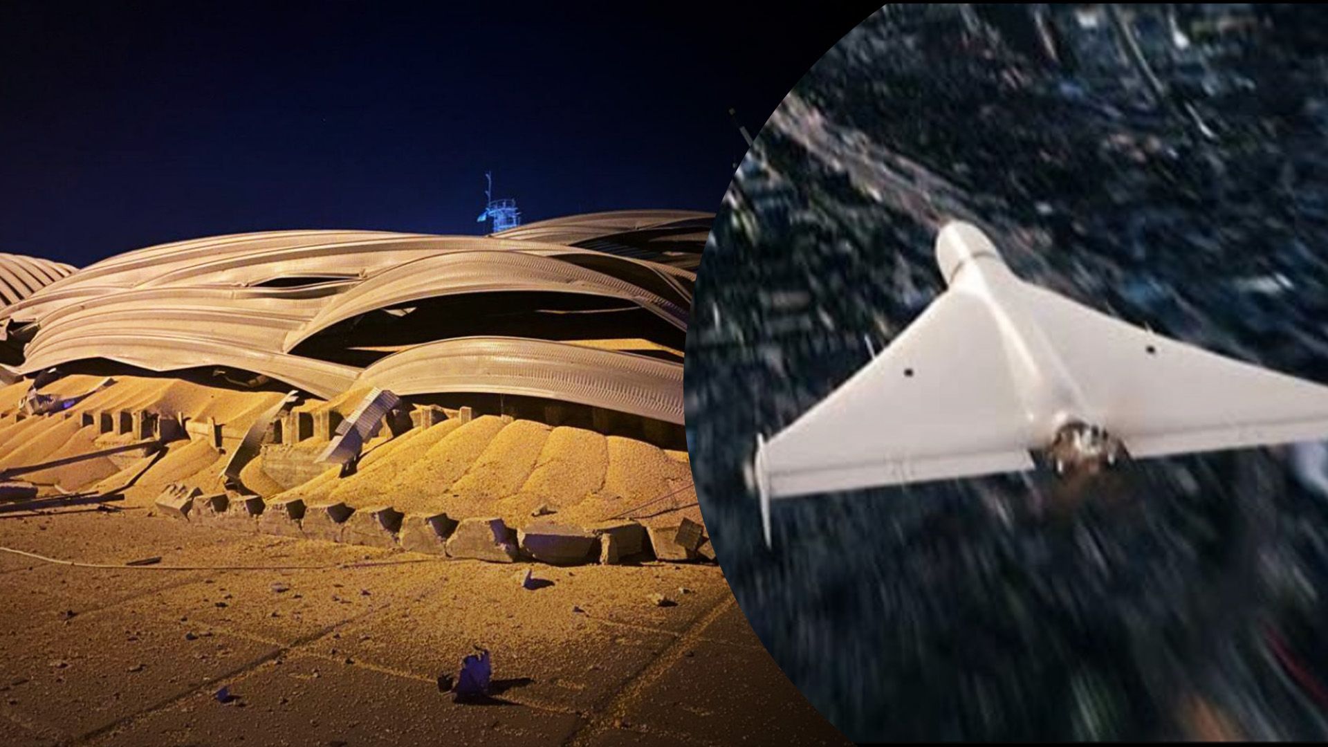 Росія знову атакувала Одещину Росія знову атакувала Одещину