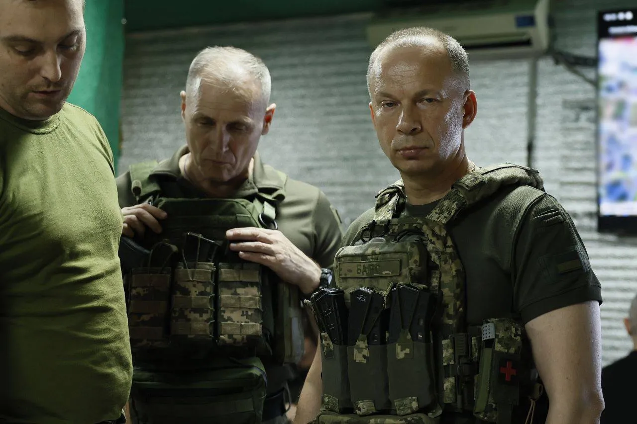 Сырский побывал на фронте Сырский побывал на фронте