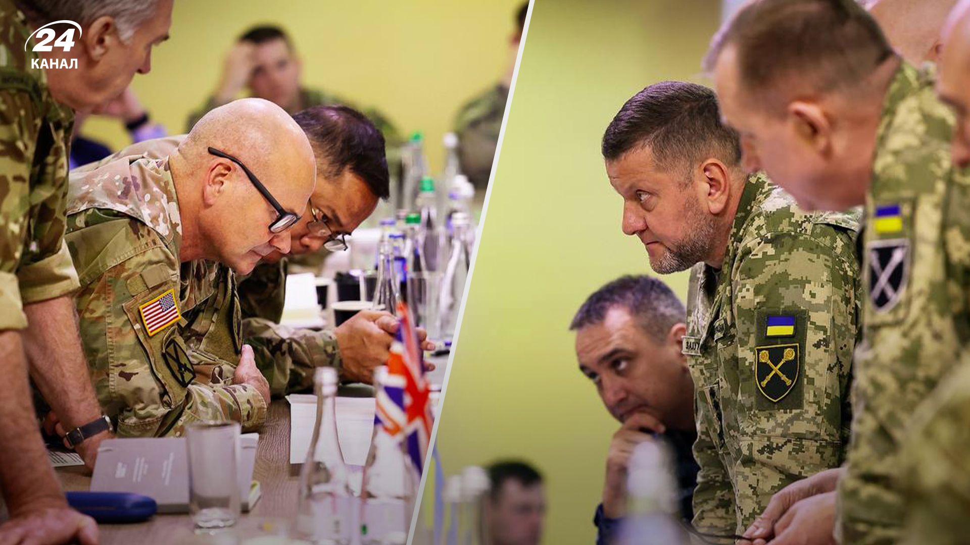 Українські командувачі вели перемовини з США і Британією Українські командувачі вели перемовини з США і Британією