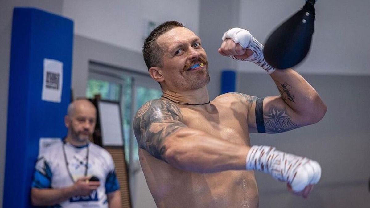 Бой Усик – Дюбуа – украинский чемпион станцевал вместе с Митрофановым.