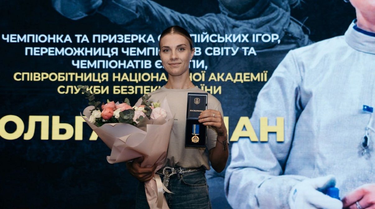 Харлан відвідала Національну академію СБУ - фехтувальниця видала потужну промову - фото