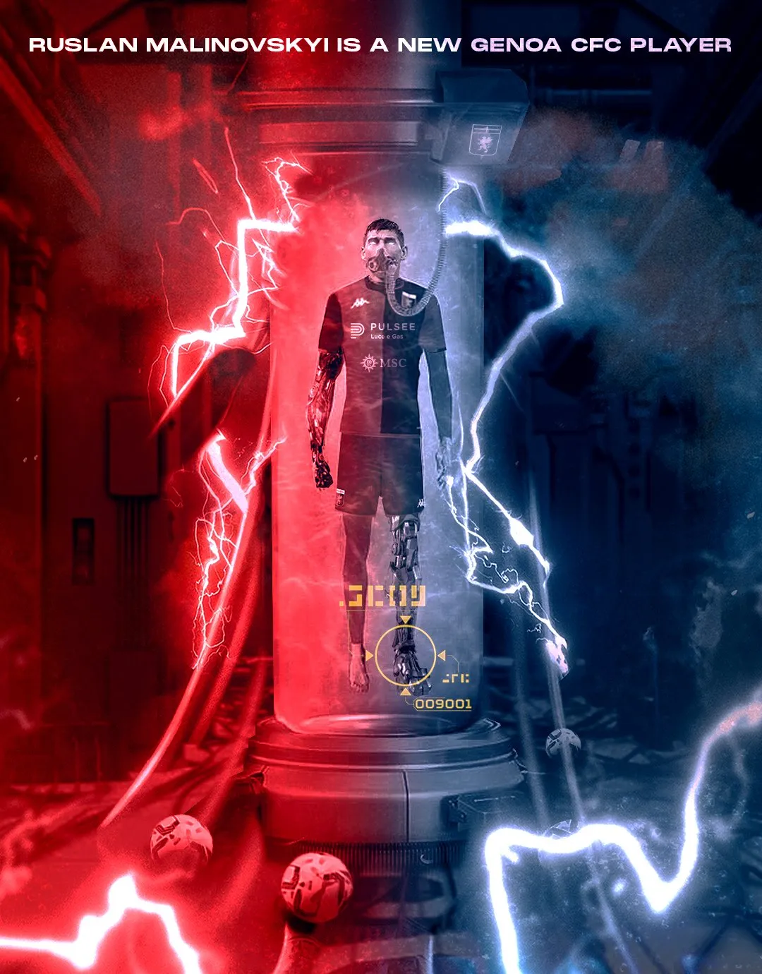 Презентація Маліновського у Дженоа Презентація Маліновського у Дженоа