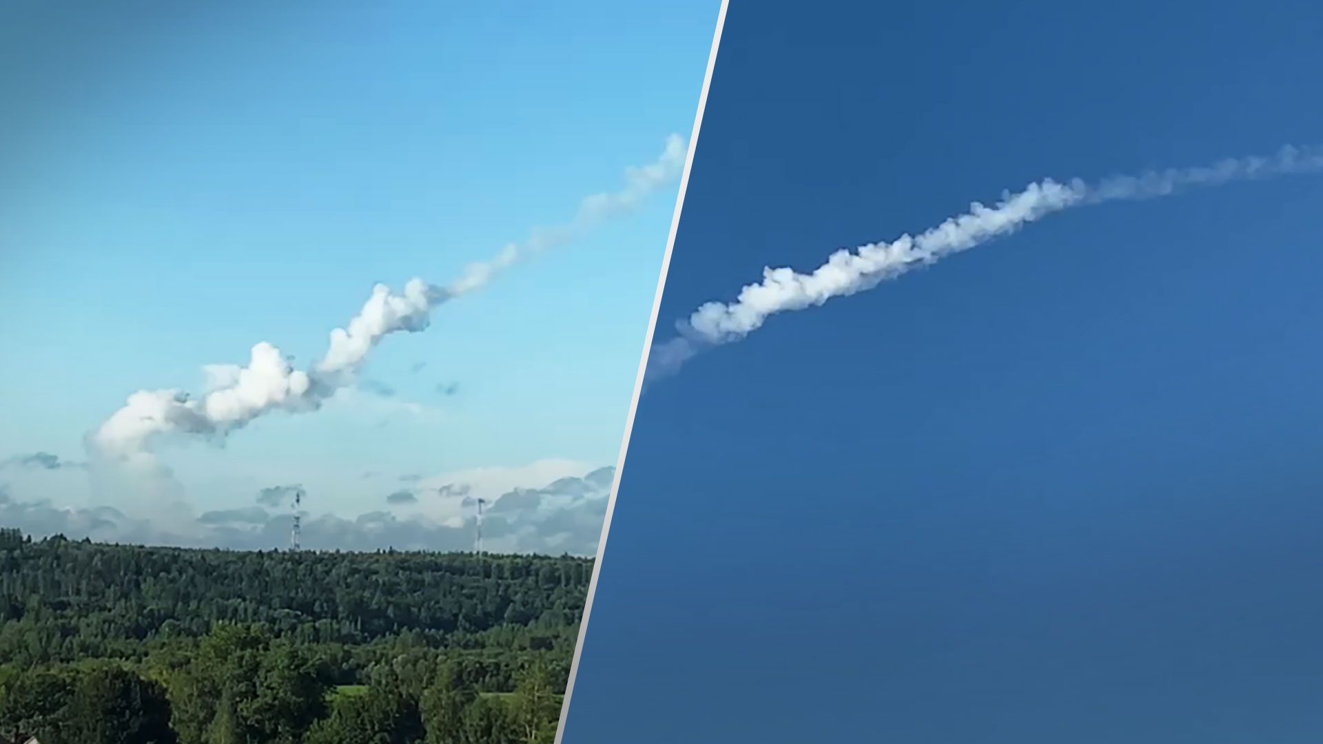 В Подмосковье прогремели взрывы 21 июня - Россию атаковал беспилотник - 24 Канал