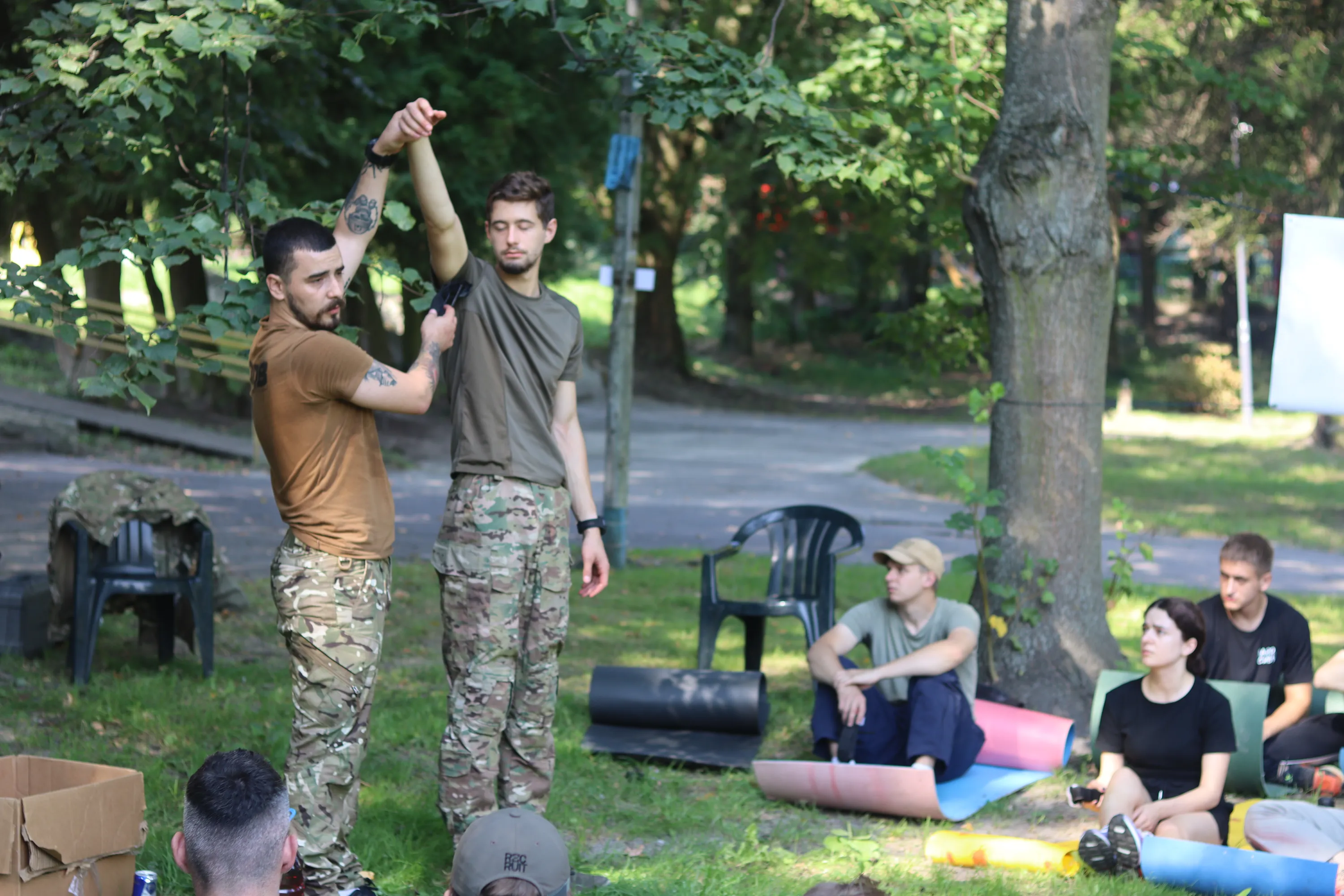 Навчання з домедичної допомоги у Львові