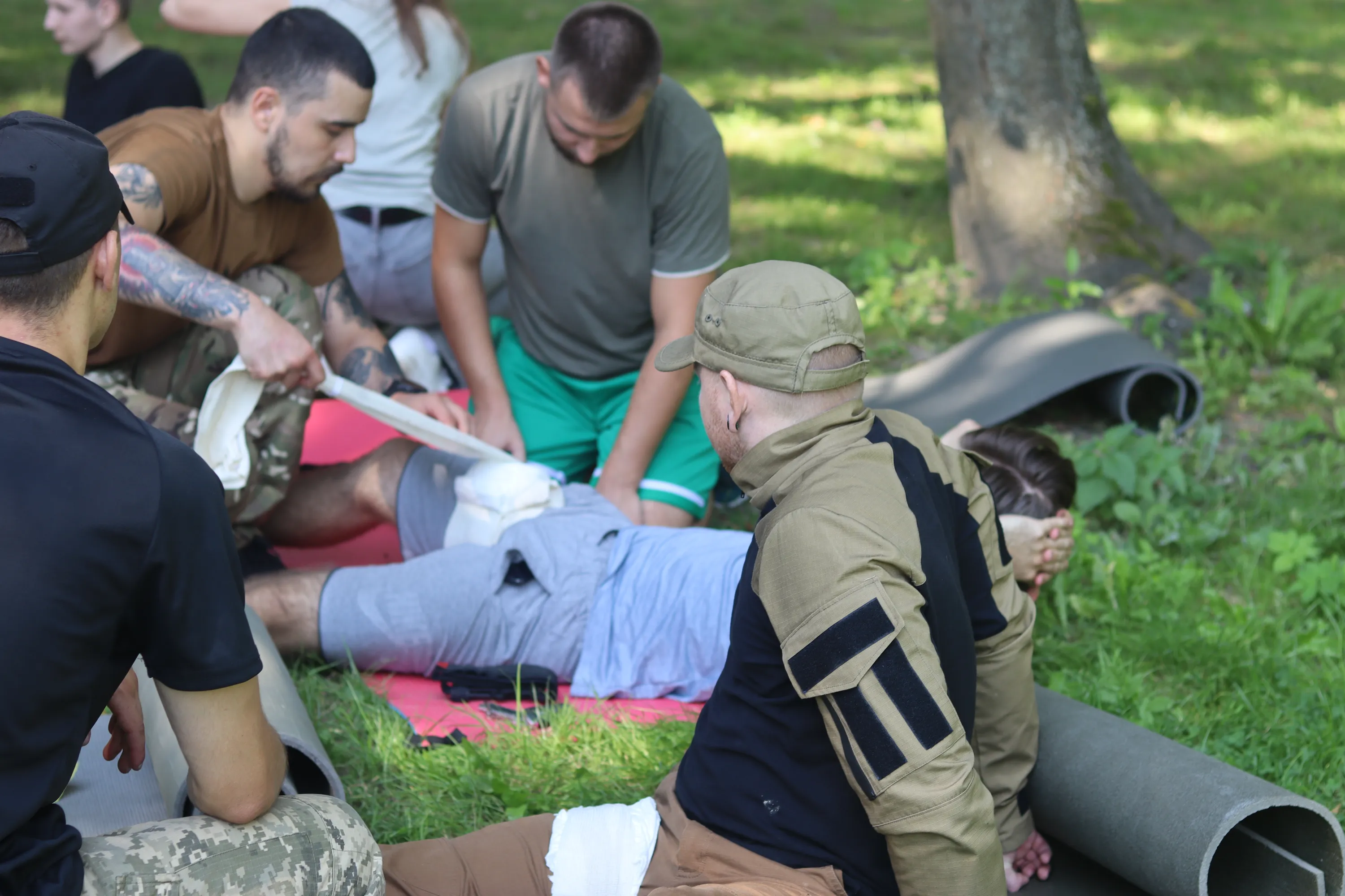 Навчання з домедичної допомоги у Львові