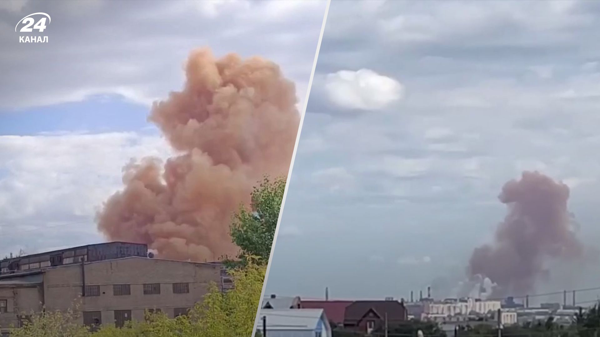 У Челябінську бачили величезний стовп диму над металургійним заводом У Челябінську бачили величезний стовп диму над металургійним заводом