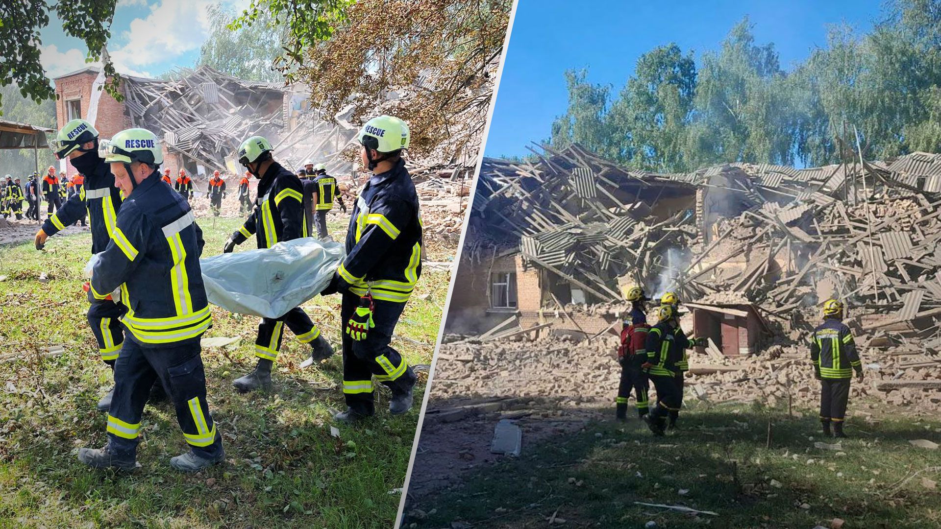 Удар по школі в Ромнах - росіяни знищили школу в Ромнах - Новини України - 24 Канал