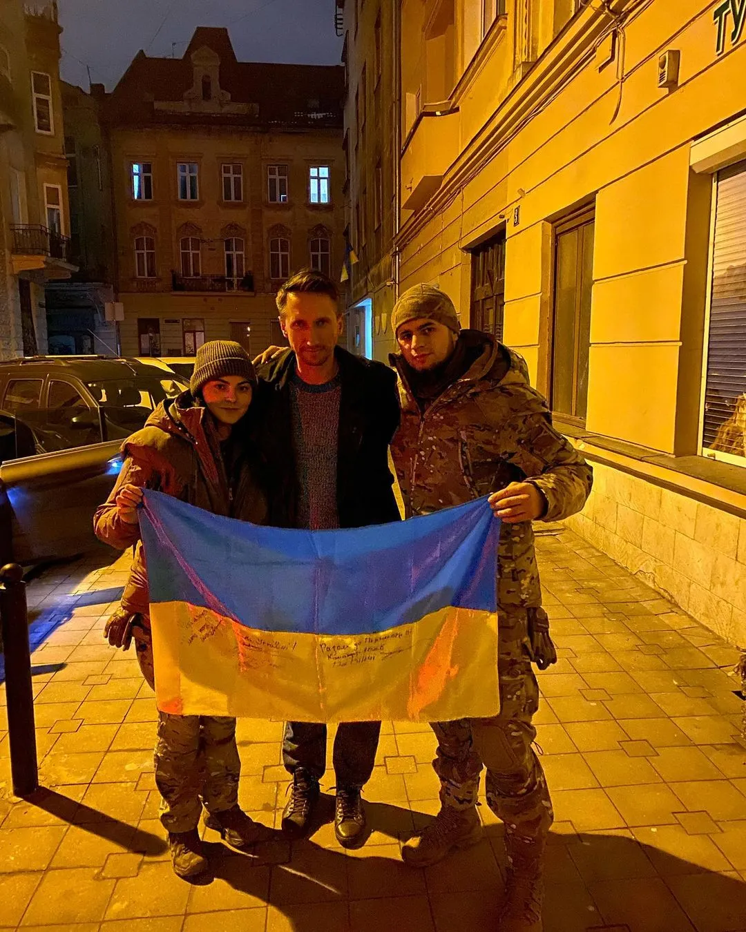 Стаховський із Да Вінчі та Михайловою Стаховський із Да Вінчі та Михайловою