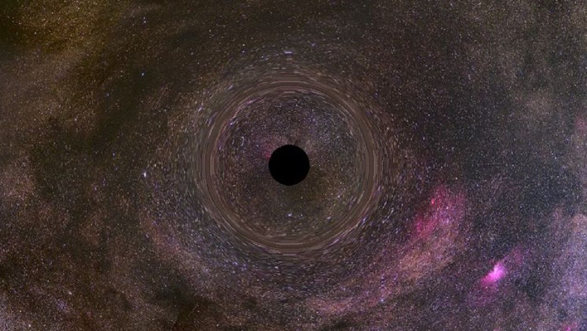 Самотня чорна діра
