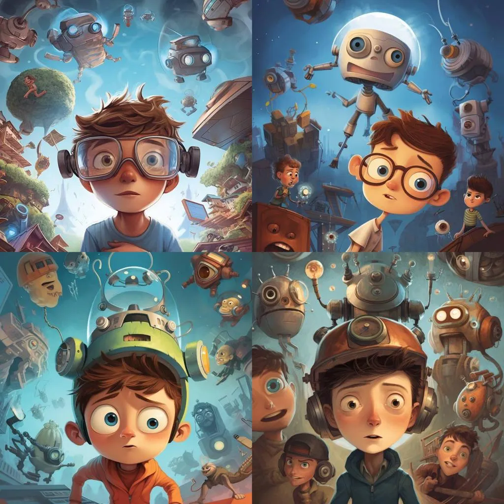 ИИ сгенерировал иллюстрации для детской книги ИИ сгенерировал иллюстрации для детской книги